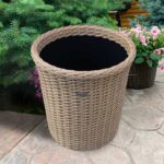 Кашпо Pavloza из экоротанга серия Классик 40л
