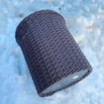 Кашпо Pavloza из экоротанга серия Классик 40л